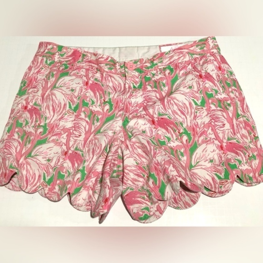 Lilly Pulitzer Flamingo-Print Shorts